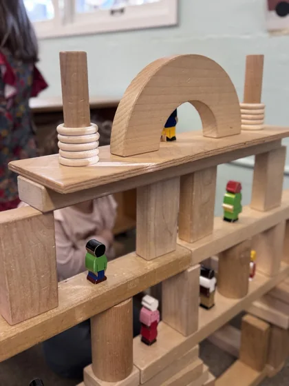 Playing with blocks