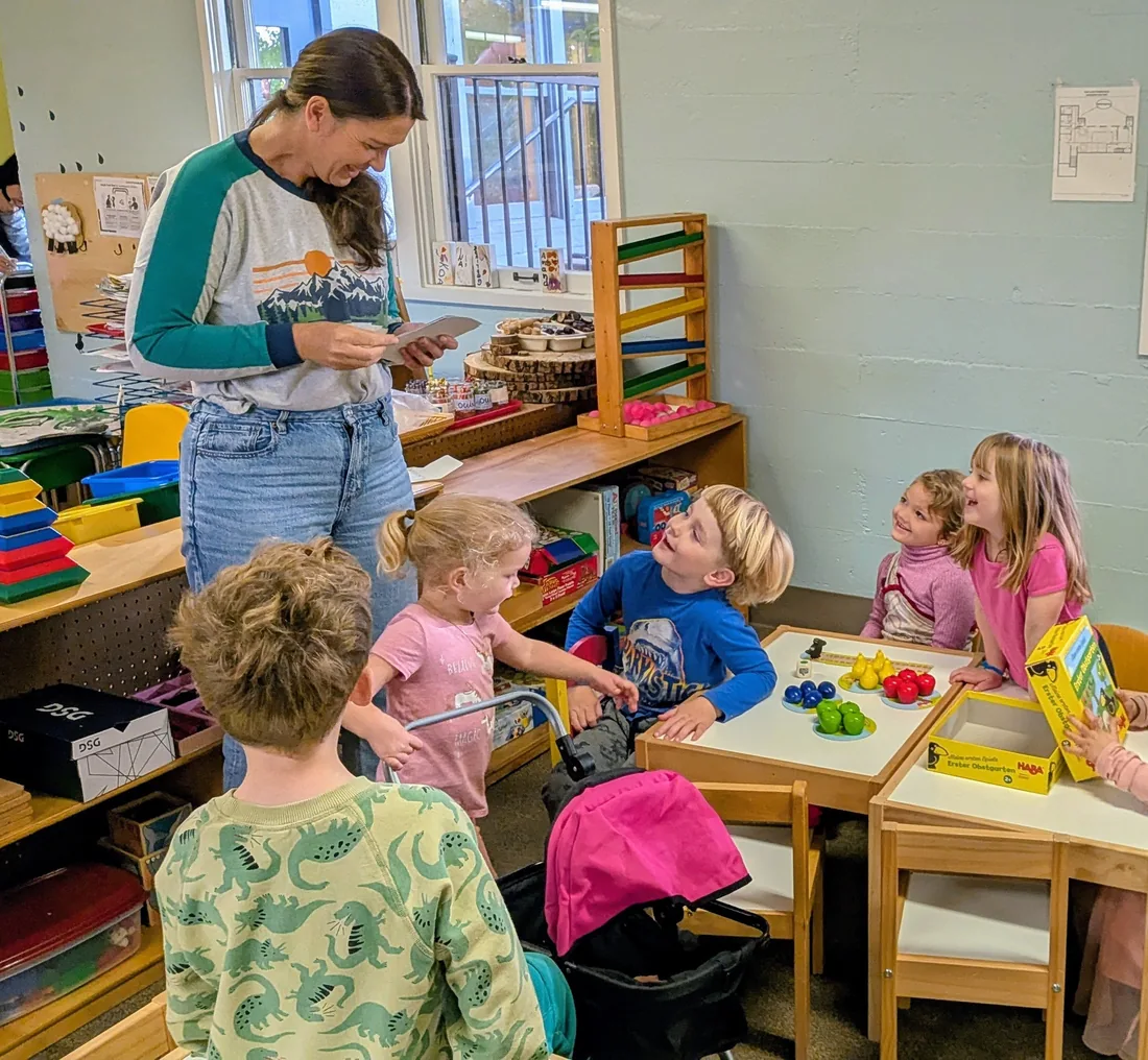 Children learning through play