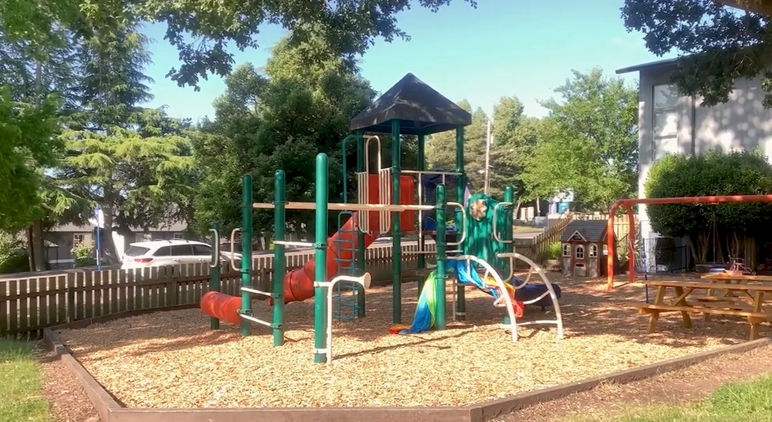 Outdoor play area